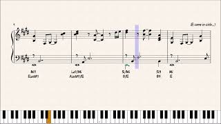 IL LINGUAGGIO DELLA TERRA - RENATO ZERO - ACCOMPAGNAMENTO PIANISTICO