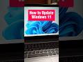 How To Update Windows 11 Laptop Or PC