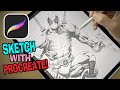 Procreate 2022! How To Pencil/Sketch On The iPad!