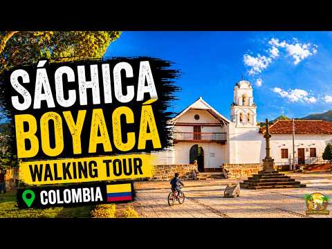 4K Sáchica Boyacá Colombia Walking Tour