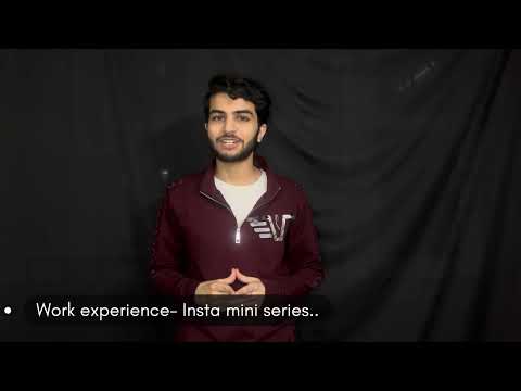 Aary Kumar  INTRODUCTION VIDEO LINK 