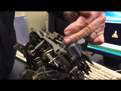 Inside a Model 28 Teletype
