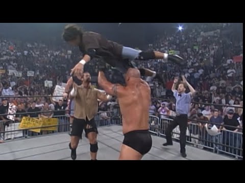 Goldberg Answering Saturns Challenge WCW Thunder 9th April 1997