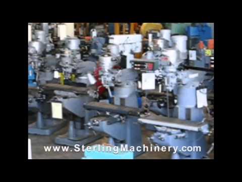 Bridgeport Usados (velocidad variable) fresadora vertical A3721