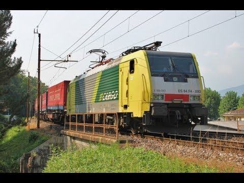 Bahnverkehr von Erstfeld bis Chiasso am 17.9.11 - NordCargo, Crossrail, BLS