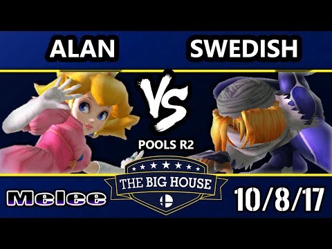 TBH7 Melee - Alan (Peach) Vs. RNG | Swedish Delight (Sheik) SSBM R2 Pools