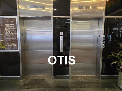 Cool Bells! Modernized 1960s Otis Black Button Traction Elevators @ 50 N 5th St Reading PA