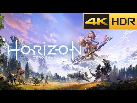 Horizon Zero Dawn PS4 Pro gameplay【4K HDR】