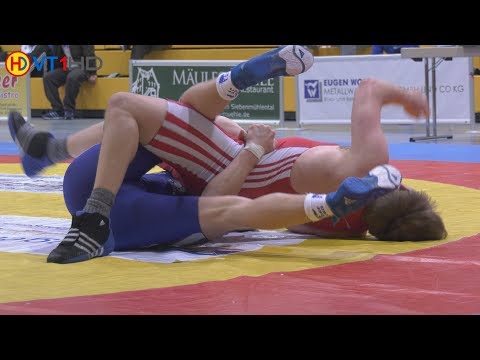Ringen Württembergische Meisterschaft 2017 Junioren / Männer (GR) - 80kg Pool B, R2