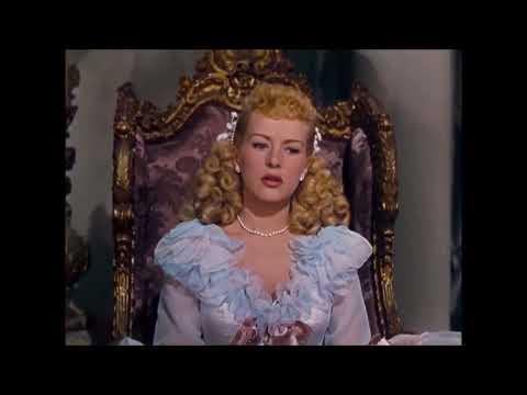 Betty Grable in a colorful dress - That Lady In Ermine (1948)