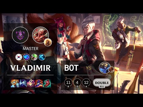 Vladimir Bot vs Ezreal - KR Master Patch 11.21