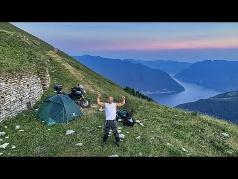 Motorradabenteuer Oberitalienische See'n! On- und Offroad durch die Alpen!