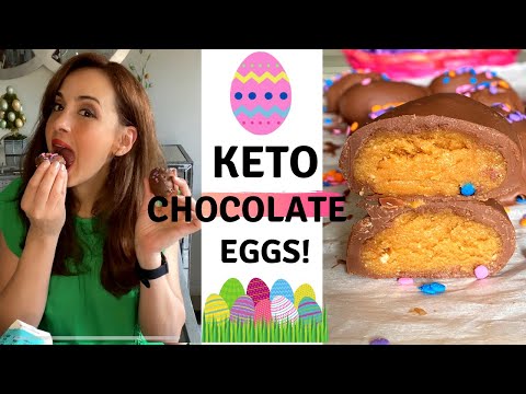 LOWCARB CHOCOLATE PEANUT BUTTER EGGS | 5 INGREDIENTS! (KETO) | WHAT STORE BRANDS TO AVOID