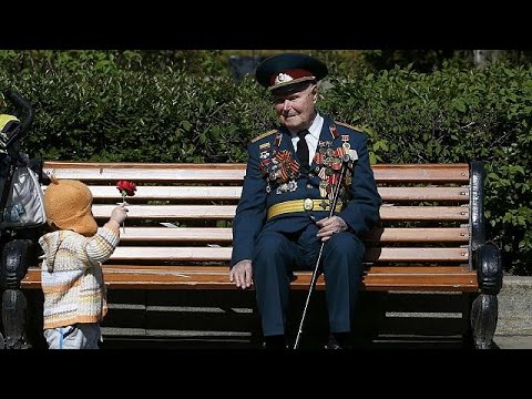 Helden von damals: der Tag der russischen Veteranen
