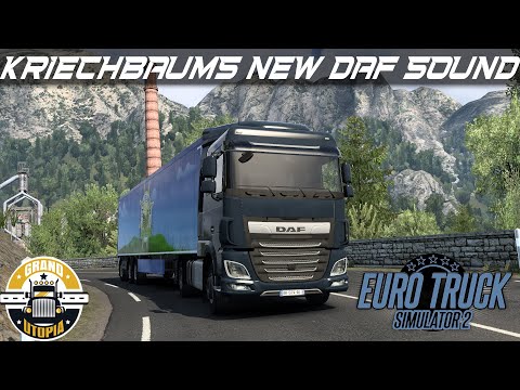 FINALLY A GOOD DAF SOUND! | ETS2 1.40 Beta | Grand Utopia | DAF XF 106.370 | Pérignat - Rivenchy