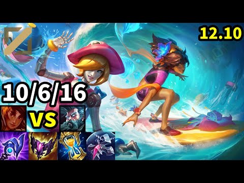 Taliyah Mid vs Zilean - KR Master | Patch 12.10