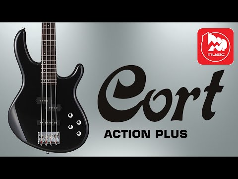 видеообзор Бас-гитара Cort Action Bass Plus BK