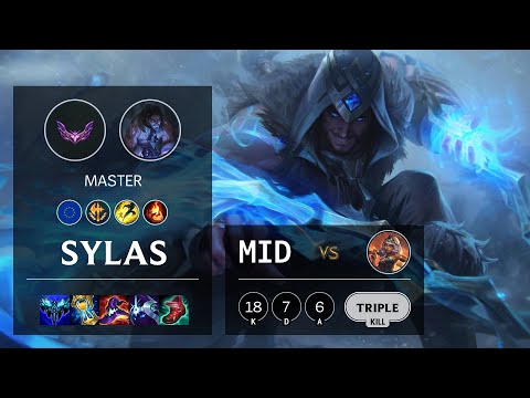 Sylas Mid vs Qiyana - EUW Master Patch 12.5