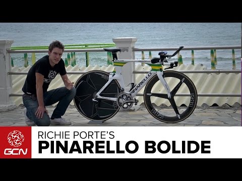 Richie Porte's Pinarello Bolide Time Trial Bike | Giro D'Italia 2015