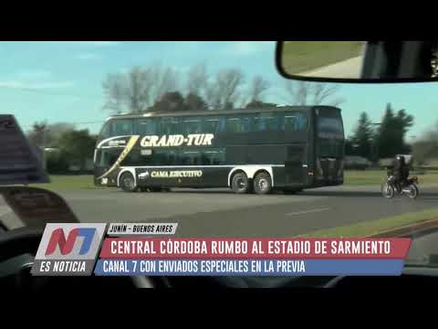 Siguiendo al Ferro al estadio de Sarmiento de Junin
