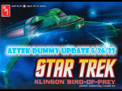 Aztek Dummy Update 5/19/23 - Bird of Prey - Part 2
