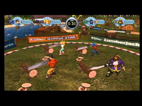 go play lumberjacks wii youtube