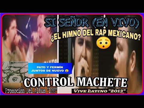 Si señor. Control Machete En Vivo 1999 VS 2013  (Pato Machete y Fermín IV)