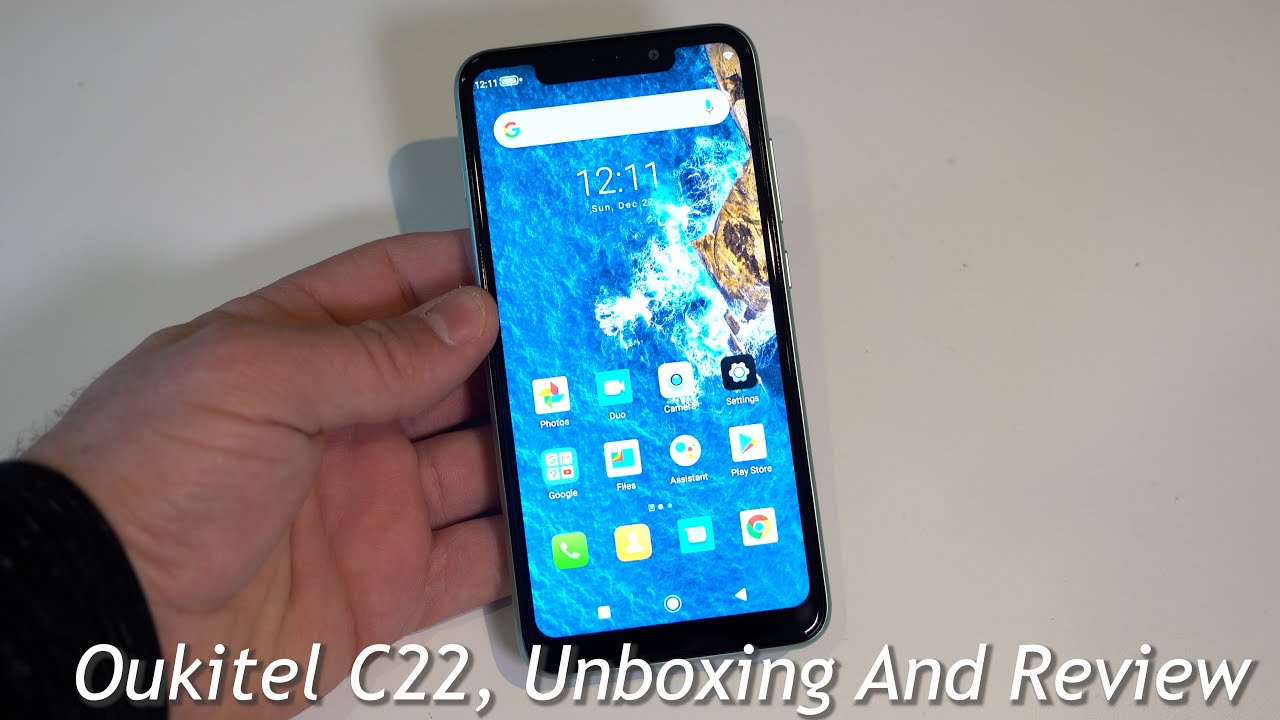 Oukitel C22 - Cheapest Notch Phone - Unboxing And Review