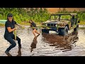 OFF ROADING In My 1985 MILITARY HUMVEE