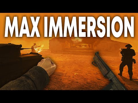 REALISTIC WW2 N-AFRICA COMBAT SIMULATOR | Shifting Sands mod