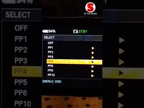 PP Settings for sony camera #sonycamera #settings #picture #profile #nx100 #nx200 #pxwz150 #nxr