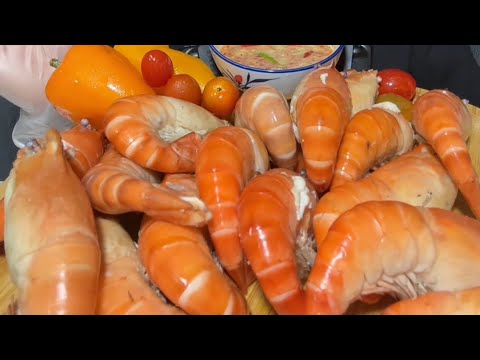 Ăn mâm tôm càng sông  thịt siêu ngọt ,e mời cả nhà❤️