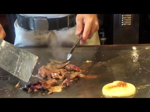 Beef Steak Lunch in Okinawa Japan - Teppanyaki Hibachi Restaurant