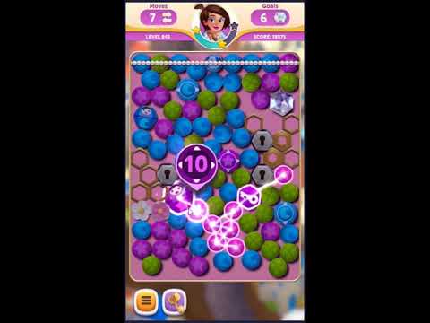 Diamond Diaries Saga Level 843 - NO BOOSTERS 💎 | SKILLGAMING ✔️