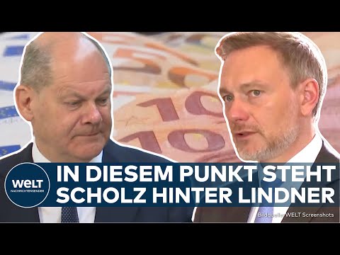 DEUTSCHLAND: Geld-Gerangel – Scholz einerseits für Lindners Sparkurs – andererseits mehr Mindestlohn