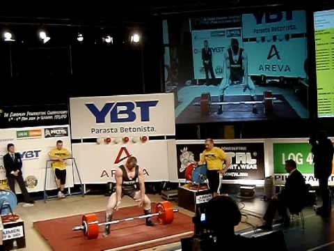 Christoph Erbs zieht 340..leider ungültig-EM KDK in Ylitornio 2009