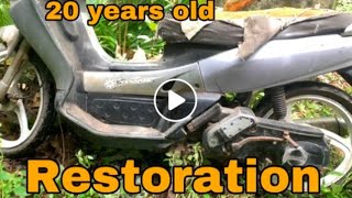 Download lagu Restoration Yamaha Nouvo lele 20 years old||sad condition mp3