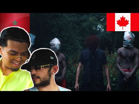 CANADIANS REACT TO MOROCCAN RAP - KOUZ1 - NUMERO UNO (Official Music Video)