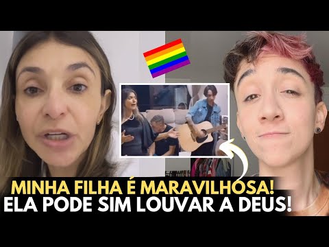 Soraya Moraes defends her lesbian daughter from online criticism and speaks to parents of same-se...