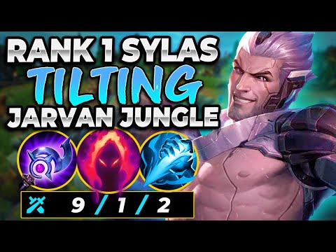 Rank 1 Sylas Tilting Jarvan Jungle main! | Armooon | League of Legends