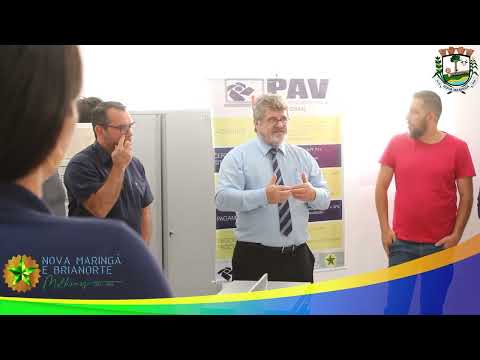Inauguração do PAV em Nova Maringá