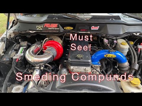 Smeding Compound Turbos Install on 5.9 Cummins