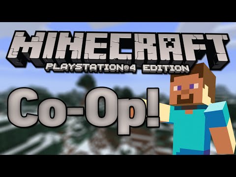 Minecraft PS4 Survival Co-op! - Episode 1