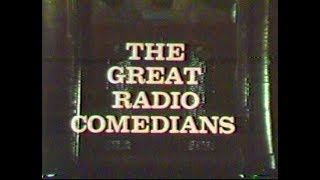 The Great Radio Comedians - PBS Doc with Jack Benny, George Burns, Edgar Bergen (5/11/72)