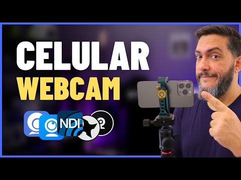 5 APP's PARA USAR SEU CELULAR COMO WEBCAM em 2024!!! OBS Studio, Zoom, Meet [TESTE PRÁTICO]
