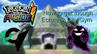 How to get though Ecruteak City Gym  (Pokemon Infinite Fusion)