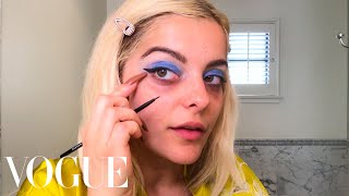 Bebe Rexha’s Dark Circles Solution &amp; Guide to Blue Eyeshadow | Beauty Secrets | Vogue