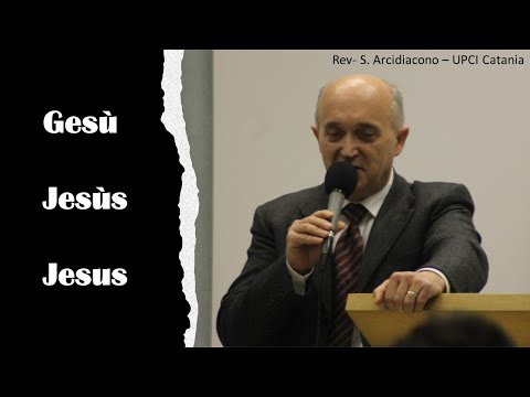 Gesù - Rev. Salvatore Arcidiacono