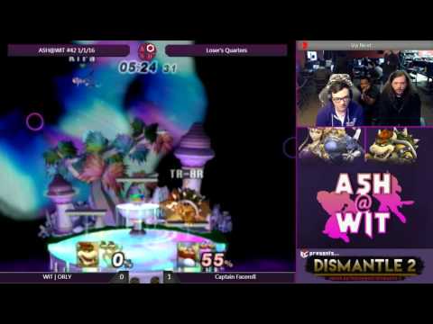 WIT | ORLY (Bowser) vs Captain Faceroll (Sheik) - ASH@WIT #42 PM Loser's Quarters