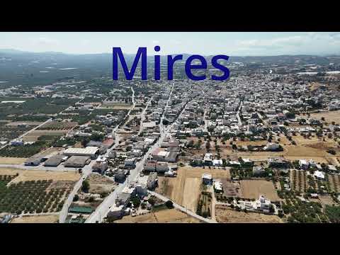 Mires – Heraklion – Kreta – von oben – 4K Drohnenvideo – Crete drone video